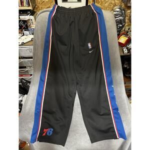 NIKE Philadelphia 76ers '77 Throwback Warm-Up Pants MENS Size Xl Authentic